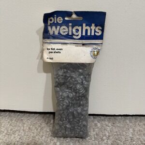 Vintage Rowoco Pie Weights #1062 1 lb for Flat Even Pie Shells Made In USA - New